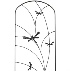 Sunnydaze Decorative Steel Metal Dragonfly Delight Design Garden Trellis - 55.75" H - Black - 2-Pack 9 Sunnydaze Decorative Steel Metal Dragonfly Delight Design Garden Trellis - 55.75" H - Black - 2-Pack -Garden Promotional Store GUEST 413f8eb1 3f2c 4c5e 85fa a9e1470ad48d