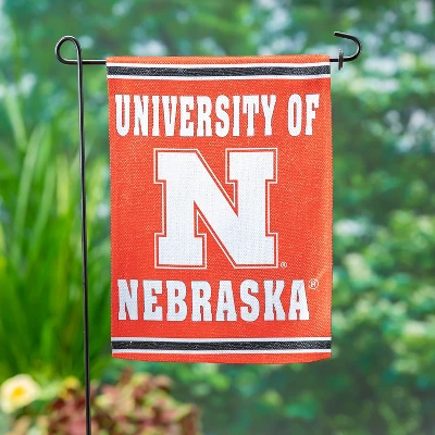 Evergreen Embossed Suede Flag, GDN Size, University Of Nebraska 6 Evergreen Embossed Suede Flag, GDN Size, University Of Nebraska - Image 4