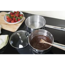 RSVP International Induction Double Boiler, 1 Quart, Multi Color -Garden Promotional Store GUEST 415e6102 9187 49e1 9a47 0f4e68bbc2b5