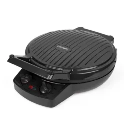 Courant 12 Inch Electric Griddle And Pizza Maker W/ Dial, Opens 180° -Garden Promotional Store GUEST 4361363f ef45 4153 b91f 3e0d6eddaf7f