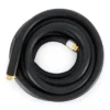 Apache 98108802 25 Foot Industrial Rubber Garden Water Hose With Heavy Duty MGHT X FGHT Brass Fittings And 1 Bend Restrictor, Black -Garden Promotional Store GUEST 4448749e 5dd7 4c4c ac69 e6d5e2e11388