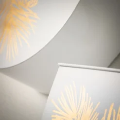 13.5"H And 15.25"H Sullivans Pinecone Wall Pocket - Set Of 2, White