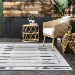 NuLOOM Katia Southwestern Machine Washable Indoor/Outdoor Patio Area Rug -Garden Promotional Store GUEST 458d6cea d249 4156 9b2b a8c30a736663