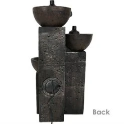 Sunnydaze Decor Sunnydaze 34"H Electric Polyresin 3-Tier Burning Bowls Outdoor Water Fountain With Real Flame Torch Accents 11 Sunnydaze Decor Sunnydaze 34"H Electric Polyresin 3-Tier Burning Bowls Outdoor Water Fountain With Real Flame Torch Accents -Garden Promotional Store GUEST 45a75500 19c7 474a abee 45e48cd21a88