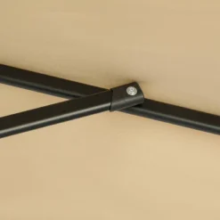 7.5' X 7.5' Bistro Market Patio Umbrella Champagne - Island Umbrella -Garden Promotional Store GUEST 45e347a0 73bb 4824 83f6 a13fb821e05f