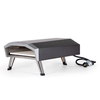 Captiva Designs E02GR011 Propane Gas Outdoor Pizza Oven - Black 6 Captiva Designs E02GR011 Propane Gas Outdoor Pizza Oven - Black - Image 4