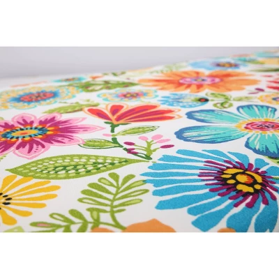 Gregoire Prima Outdoor Squared Corners Chair Pad Set Blue - Pillow Perfect 5 Gregoire Prima Outdoor Squared Corners Chair Pad Set Blue - Pillow Perfect - Image 3