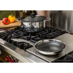 Frieling Black Cube Quick Release Fry Pan, Stainless Steel