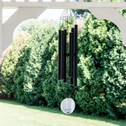 Nature's Melody Aureole Tunes Wind Chimes - 6-Tube Rustproof Aluminum Outdoor Windchime -Garden Promotional Store GUEST 49056bf2 d0db 4d64 ab61 cb3a88027dd4