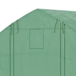 Outsunny Walk-in Tunnel Greenhouse With Zippered Mesh Doors & Roll-up Sidewalls, Upgraded Hot House, Green, 11.5' X 10' X 6.5' 11 Outsunny Walk-in Tunnel Greenhouse With Zippered Mesh Doors & Roll-up Sidewalls, Upgraded Hot House, Green, 11.5' X 10' X 6.5' -Garden Promotional Store GUEST 4a84f37a 4d48 417f 8f98 324ac42e51ce