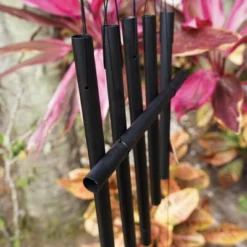 Dawhud Direct 28" H Eternal Zen Buddha Wind Chimes - Black -Garden Promotional Store GUEST 4beb2624 297c 4f8c a016 784b6fe3586d