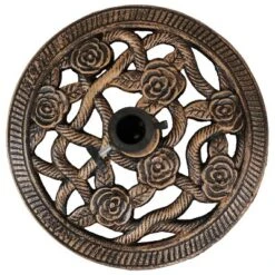 Sunnydaze Decor Sunnydaze Outdoor Heavy-Duty Cast Iron Decorative Rose Blossom Design Patio Yard Round Umbrella Base Stand - 16" 16 Sunnydaze Decor Sunnydaze Outdoor Heavy-Duty Cast Iron Decorative Rose Blossom Design Patio Yard Round Umbrella Base Stand - 16" -Garden Promotional Store GUEST 4c14388b 76c9 40ef a564 6509d38b39f7