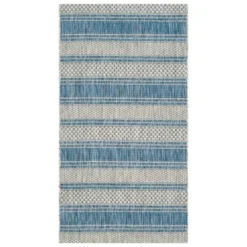 Clara Outdoor Rug Gray/Navy - Safavieh 10 Clara Outdoor Rug Gray/Navy - Safavieh -Garden Promotional Store GUEST 4e3723f9 9b68 482d 9205 6e59ace54547