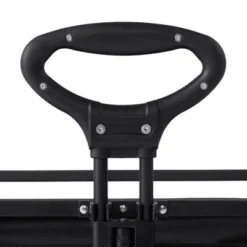 Seina Heavy Duty Steel Collapsible Folding Outdoor Portable Utility Cart Wagon With All Terrain Plastic Wheels And 150 Pound Capacity, Blue/Gray -Garden Promotional Store GUEST 4e62e3df 7ea4 4991 843f 6bba0d7a1e6e