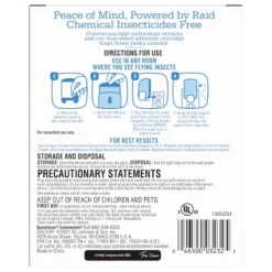 Raid Essentials Flying Insect Light Trap Starter Kit - 1 Device + 1 Refill -Garden Promotional Store GUEST 4e9b914b a967 429b 8e55 5925d88ec2f5