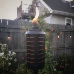 2pk Metal StepNStall Outdoor Torches - TIKI 14 2pk Metal StepNStall Outdoor Torches - TIKI -Garden Promotional Store GUEST 4f41bfdf b822 4a93 a75b 53629cabf04b