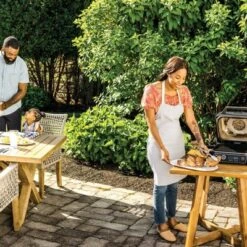 Ninja Woodfire Outdoor Grill & Smoker, 7-in-1 Master Grill, BBQ Smoker And Air Fryer With Woodfire Technology - OG701 -Garden Promotional Store GUEST 5152cf84 5d04 4174 b301 173aac6ce56d