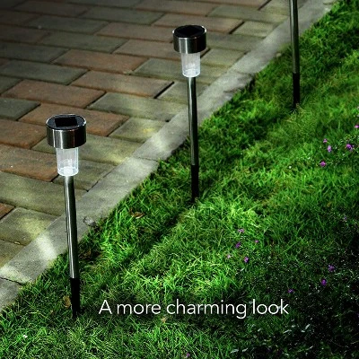Dartwood Solar Pathway LED Lights - Outdoor Solar Lights For Your Yard, Pathway, Lawn, Patio, Or Driveway (20 Pack , Black) 7 Dartwood Solar Pathway LED Lights - Outdoor Solar Lights For Your Yard, Pathway, Lawn, Patio, Or Driveway (20 Pack , Black) - Image 5