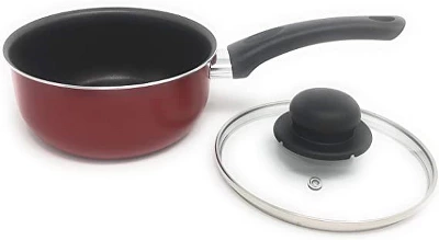 RAVELLI Italia Linea 10 Non-Stick Saucepan With Lid, 1 Quart - Made In Italy 4 RAVELLI Italia Linea 10 Non-Stick Saucepan With Lid, 1 Quart - Made In Italy - Image 2