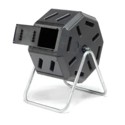 FCMP Outdoor Lawn & Garden 22.5 Gallon Plastic Tumbling Composter Rotating Yard Waste Bin With Aeration Holes, Black 8 FCMP Outdoor Lawn & Garden 22.5 Gallon Plastic Tumbling Composter Rotating Yard Waste Bin With Aeration Holes, Black -Garden Promotional Store GUEST 528a1470 e2a3 4187 8418 1912a18b77f7