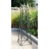 67" Tall Iron Lattice Obselisk Garden Trellis Graphite Powder Coat Finish - Achla Designs 1 67" Tall Iron Lattice Obselisk Garden Trellis Graphite Powder Coat Finish - Achla Designs -Garden Promotional Store GUEST 532abcb9 3f30 4486 bd28 cad5ac3bf055