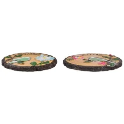 Northlight Set Of 2 Welcome Birds Outdoor Floral Garden Stones 11" 7 Northlight Set Of 2 Welcome Birds Outdoor Floral Garden Stones 11" -Garden Promotional Store GUEST 53b3ae28 d1f0 46fb a038 3da8aeb4c6c4