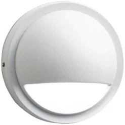 Kichler 4" High Half Moon White 2700K LED Deck Light