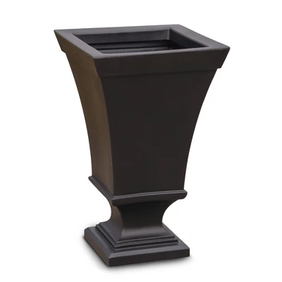 Mayne 16"x16" Vienna Square Urn Planter Pot 7 Mayne 16"x16" Vienna Square Urn Planter Pot - Image 5