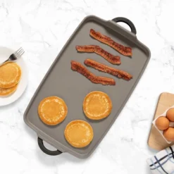 Goodful Cast Aluminum, Ceramic Double Burner Griddle Charcoal Gray 9 Goodful Cast Aluminum, Ceramic Double Burner Griddle Charcoal Gray -Garden Promotional Store GUEST 56dec2d9 0c7b 45d0 95ac 9e2439110e04