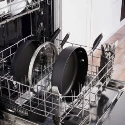 Select By Calphalon With AquaShield Nonstick 12" Jumbo Fry Pan With Lid