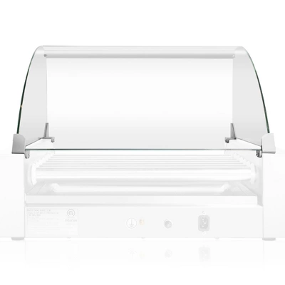 Olde Midway Glass Replacement Cover ONLY For PRO18 Hot Dog 7 Roller Grill Cooker Machine 4 Olde Midway Glass Replacement Cover ONLY For PRO18 Hot Dog 7 Roller Grill Cooker Machine - Image 2