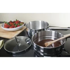 RSVP International Induction Double Boiler, 1 Quart, Multi Color -Garden Promotional Store GUEST 5b45eac7 56d9 463e 8bde f9ee3a1b3178