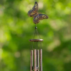Dawhud Direct 28" H Butterfly Wind Chimes For Outside 9 Dawhud Direct 28" H Butterfly Wind Chimes For Outside -Garden Promotional Store GUEST 5b719d30 b78c 43c6 9bfc 24c84c21a216