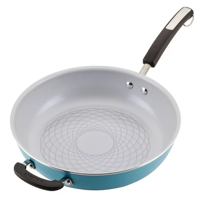 Farberware Eco Advantage 12.5" Nonstick Ceramic Deep Frying Pan With Helper Handle 5 Farberware Eco Advantage 12.5" Nonstick Ceramic Deep Frying Pan With Helper Handle - Image 3