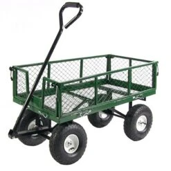 Sunnydaze Decor Sunnydaze Outdoor Lawn And Garden Heavy-Duty Durable Steel Mesh Utility Wagon Cart With Removable Sides 29 Sunnydaze Decor Sunnydaze Outdoor Lawn And Garden Heavy-Duty Durable Steel Mesh Utility Wagon Cart With Removable Sides -Garden Promotional Store GUEST 5cc078c3 98d1 46f3 8d56 940f567a8541