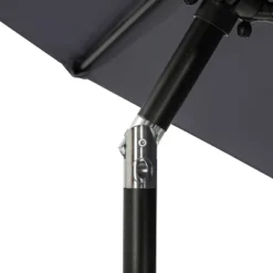 7.5' X 7.5' Bistro Market Patio Umbrella Slate Gray - Island Umbrella 15 7.5' X 7.5' Bistro Market Patio Umbrella Slate Gray - Island Umbrella -Garden Promotional Store GUEST 5e083bbe 63b8 4cd0 9708 bc231311bb85