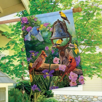 Garden Melodies Spring House Flag Floral Bell 28" X 40" Briarwood Lane 4 Garden Melodies Spring House Flag Floral Bell 28" X 40" Briarwood Lane - Image 2