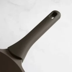 Goodful 12.5" Cast Aluminum, Ceramic Wok Stir-Fry Pan With Side Handle And Long Handle (No Lid) Charcoal -Garden Promotional Store GUEST 5fa845d8 d105 4a12 9120 d2c75b824a81