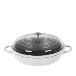 Curtis Stone 4-Quart Cast Aluminum Pan With Glass Lid -Garden Promotional Store GUEST 5fc830ef f165 4576 91bd 36570ce25845