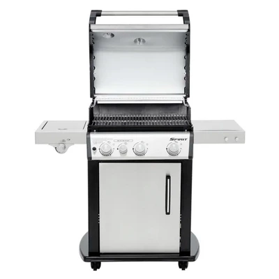 Weber Spirit SP-335 Stainless Steel 3 Burner 32000 BTUs Lidded Liquid Propane Gas Grill With 529 Sq In Cooking Area, Side Burner, And Sear Station 6 Weber Spirit SP-335 Stainless Steel 3 Burner 32000 BTUs Lidded Liquid Propane Gas Grill With 529 Sq In Cooking Area, Side Burner, And Sear Station - Image 4