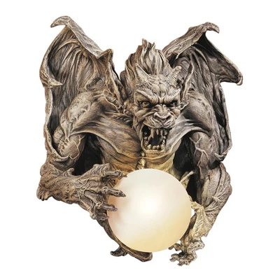 Design Toscano Merciless, The Gargoyle Lighted Wall Sculpture 4 Design Toscano Merciless, The Gargoyle Lighted Wall Sculpture - Image 2