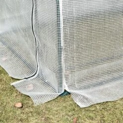 Outsunny 7' X 3' X 7' Outdoor Walk-In Greenhouse, Plant Nursery With Roll-up Windows, PE Cover, And 3 Wire Shelves -Garden Promotional Store GUEST 6506e83f ccbe 42b9 96ef 8e2ee5228750