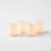 4pk LED Votive Flameless Black Wick Candle White - Threshold™ -Garden Promotional Store GUEST 688cc555 2541 4b5e be08 8d0e73ed569b