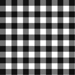 Classic Gingham Outdoor Throw Pillow Black - Skyline Furniture -Garden Promotional Store GUEST 692cbf19 8f8b 4f62 a24a 729dd370b79f