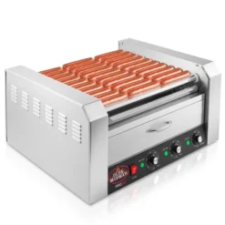 Olde Midway Electric Hot Dog Roller Grill Machine With Bun Warmer, Commercial Grade -Garden Promotional Store GUEST 694fa85a d508 47af a983 7945bbf948f1