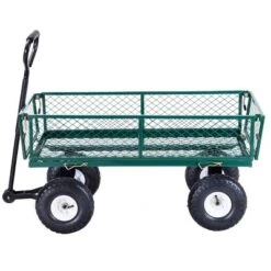 Costway Heavy Duty Lawn Garden Utility Cart Wagon Wheelbarrow Steel Trailer 14 Costway Heavy Duty Lawn Garden Utility Cart Wagon Wheelbarrow Steel Trailer -Garden Promotional Store GUEST 69730a80 56aa 4cdb b9dc 5d0dd35a7785
