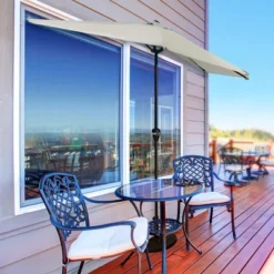 Nature Spring Half-Canopy Umbrella For Patios - 52" X 108" X 92", Tan 11 Nature Spring Half-Canopy Umbrella For Patios - 52" X 108" X 92", Tan -Garden Promotional Store GUEST 69ea9fac 1809 4793 ac0f 75fea7e2ade0