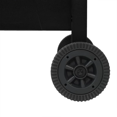 Grill Boss GBC1932M Outdoor BBQ 3 Burner Propane Gas Grill For Barbecue Cooking With Top Cover Lid, Wheels, And Side Storage Shelves, Black 6 Grill Boss GBC1932M Outdoor BBQ 3 Burner Propane Gas Grill For Barbecue Cooking With Top Cover Lid, Wheels, And Side Storage Shelves, Black - Image 4