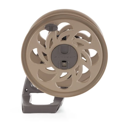 Suncast CPLSTA125B 125' Wall-Mounted Side Tracker Garden Hose Reel For 5/8" Hose With Guide For Patio Or Garden, Dark Taupe (4 Pack) 6 Suncast CPLSTA125B 125' Wall-Mounted Side Tracker Garden Hose Reel For 5/8" Hose With Guide For Patio Or Garden, Dark Taupe (4 Pack) - Image 4
