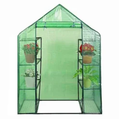 Costway Portable Mini Walk In Outdoor 4 Tier 8 Shelves Greenhouse 19 Costway Portable Mini Walk In Outdoor 4 Tier 8 Shelves Greenhouse -Garden Promotional Store GUEST 6c9c9937 8852 4175 bec0 80e9016decc7